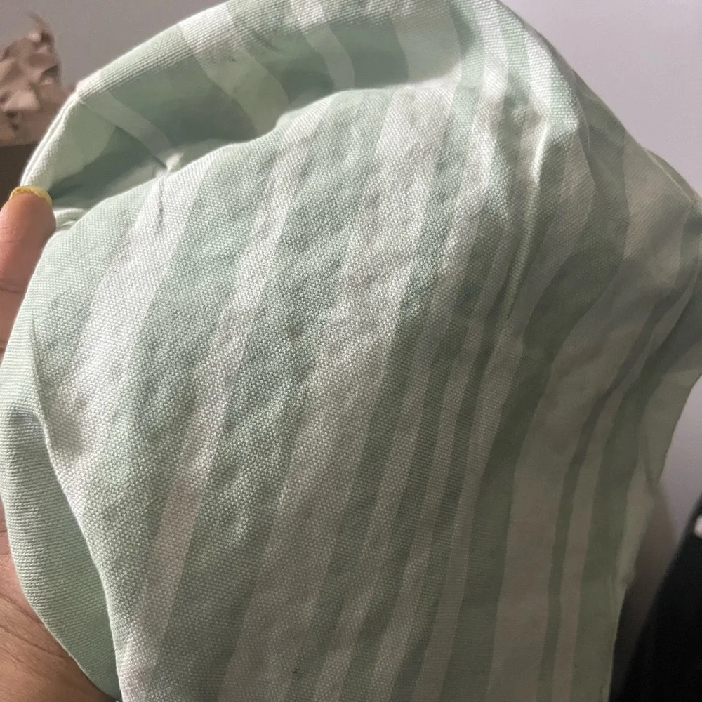 Vogue Green and White Tote Bag #Y2kstyle - Picture 6 of 7